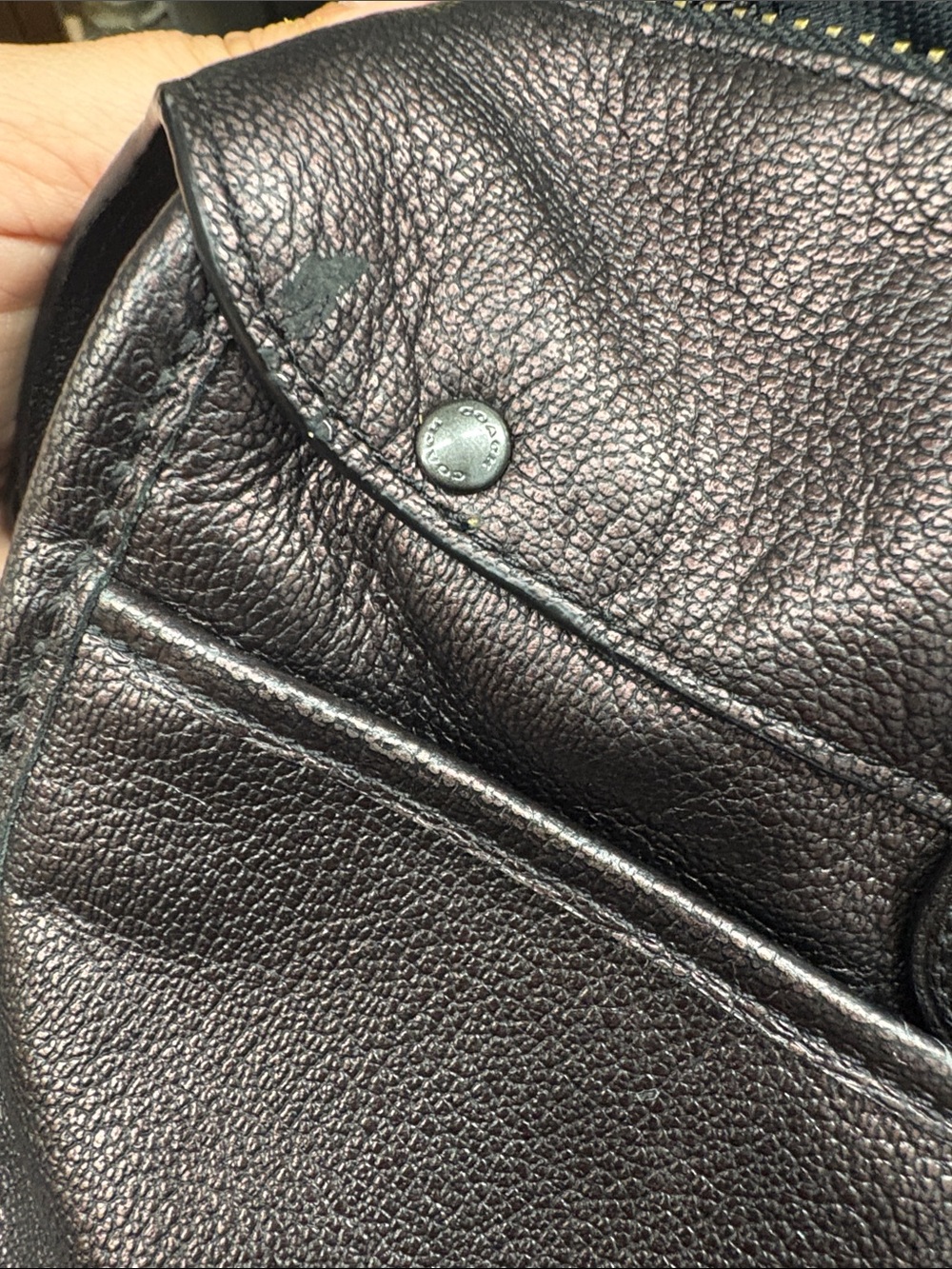 Coach metallic Ryder 32 - Picture 8 of 11